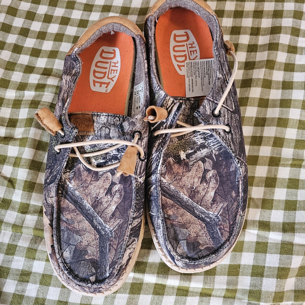 Hey Dude Camouflage Slip-On Shoes - Picture 2 of 2